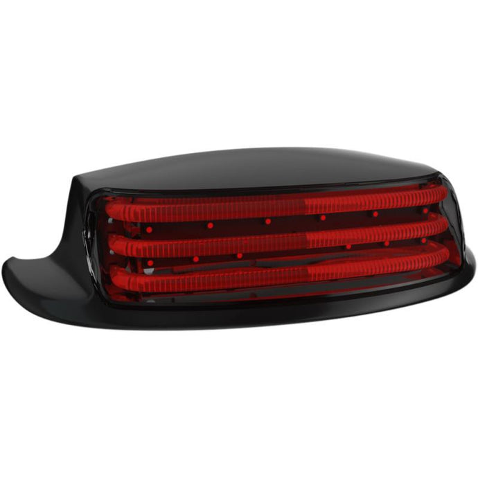 Custom Dynamics PB-FT-TOUR-R-B Probeam Rear Fender Tip Lights - Gloss Black Finish, Red Lens