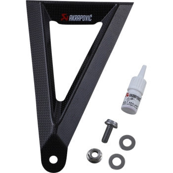 Akrapovic P-MBH10SO2 Exhaust Muffler Bracket - Carbon Fiber