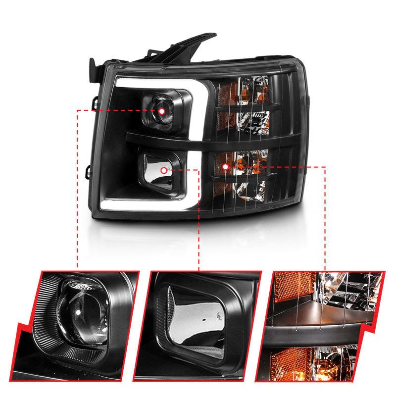 Load image into Gallery viewer, Anzo 111480 ANZ LED/Projector Headlights

