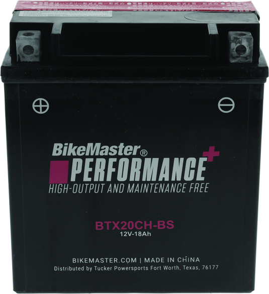 Bikemaster 781319 BKM Batteries - Maintanance Free