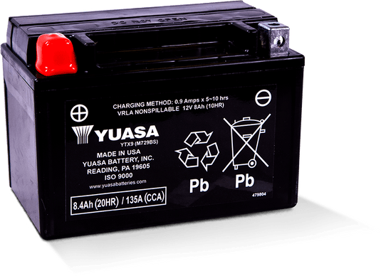 Yuasa Battery YUAM729BSTWN YSA Maintenance Free Battery