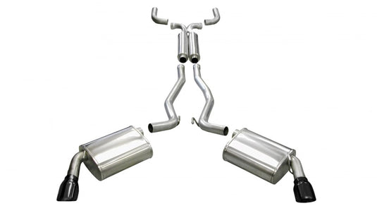 Corsa Performance 14952BLK COR Cat-Back + X-Pipe Sport