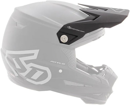6D Visor for ATR-2 Youth Helmet - Matte Black