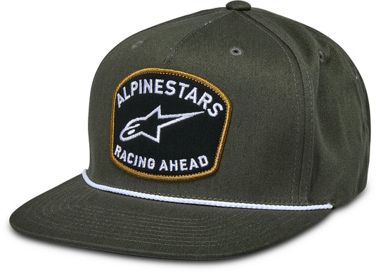 Alpinestars Promptus Snapback Hat (One Size Fits Most, Military Green)