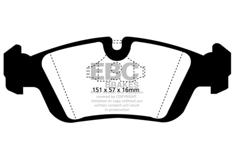 Load image into Gallery viewer, Ebc DP5914NDX EBC Bluestuff Brake Pad Sets
