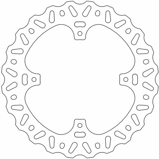 Moto-Master 110356-PU Nitro Series Rear Brake Disc