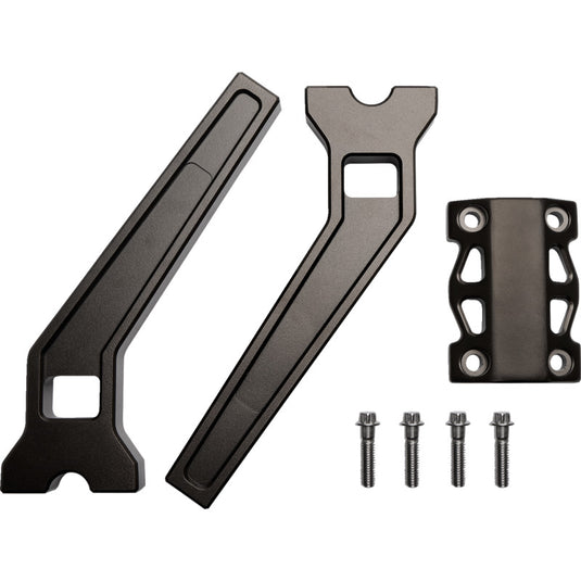 La Choppers LA-7471-10Z 1in. Pullback Riser Kit - 10in. - Bronze