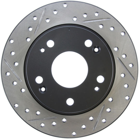 Stoptech 127.40055R ST Slot & Drill Brake Rotors