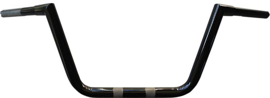 La Choppers LA-7362-10B 1-1/4in. Hefty Twin Peaks Handlebar - 10in. - Black