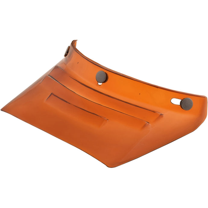 Afx Visor Vintage 3-Snap - Three Vents - Amber