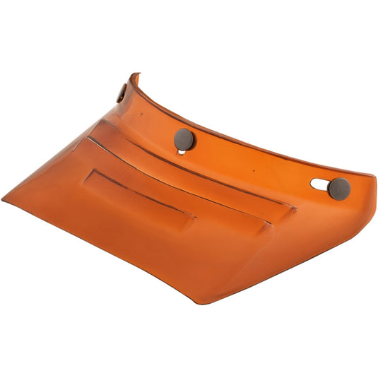 Afx Visor Vintage 3-Snap - Three Vents - Amber