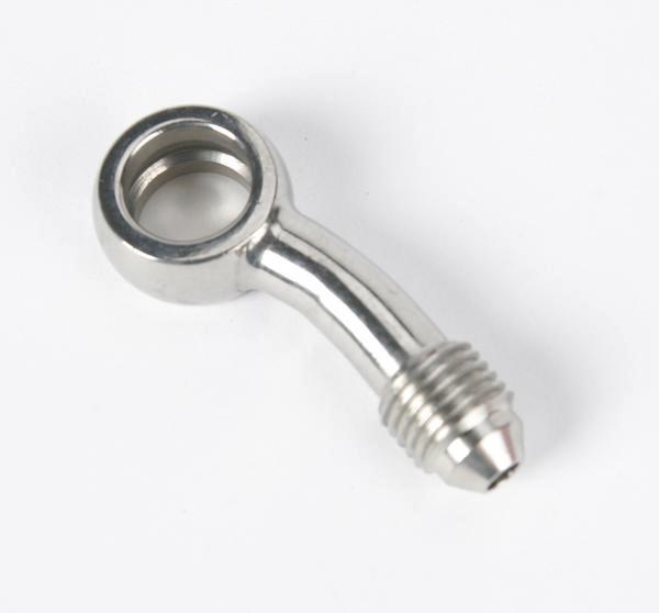 Goodridge PB597-03C Stainless Steel 20deg. Side Bend Banjo Fitting - 3/8in./10mm