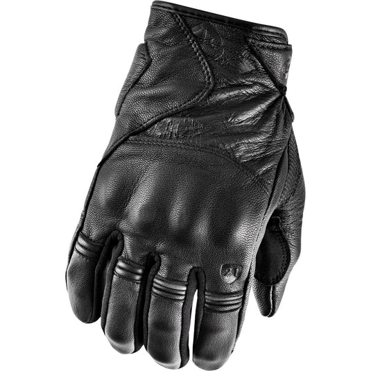 Highway 21 Vixen Womens Gloves (Large, Black/Black)