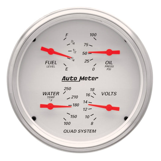 Autometer 1303 AM Arctic White Gauges