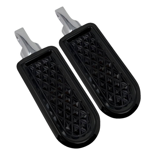 Covingtons C3043-B Footpeg - Male - Diamondback - Black