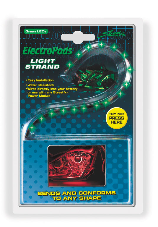 Street Fx 1043052 Electropods Strip Lights - Green