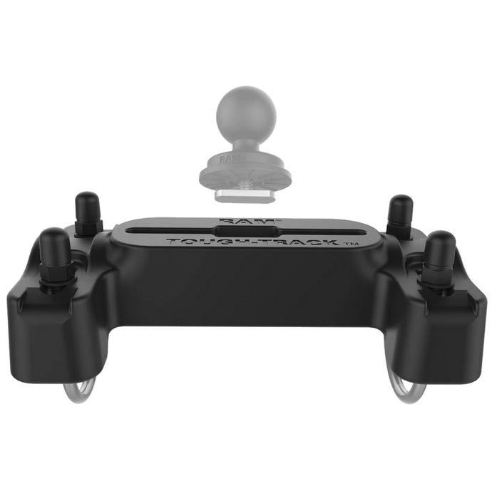 Ram Mounts RAP-TRACK-B7HU Tough Track Mount System - 4in. - Black