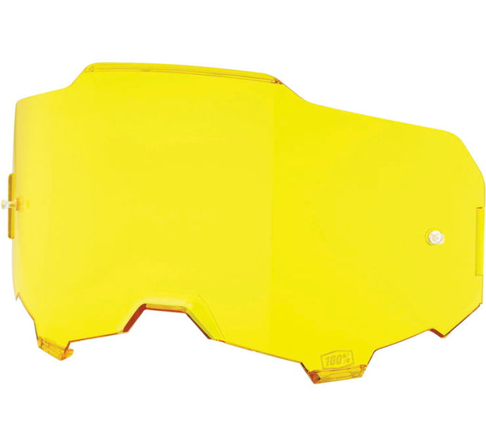 100% Replacement Lens for Armega Goggles - Yellow