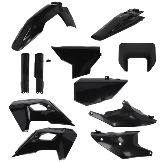 Acerbis 2986650001 Full Plastic Kit - Black