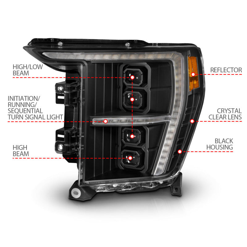 Load image into Gallery viewer, Anzo 111593X-L ANZ LED/Projector Headlights
