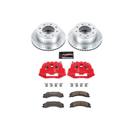 Powerstop KC5563-36 PSB Red Calipers