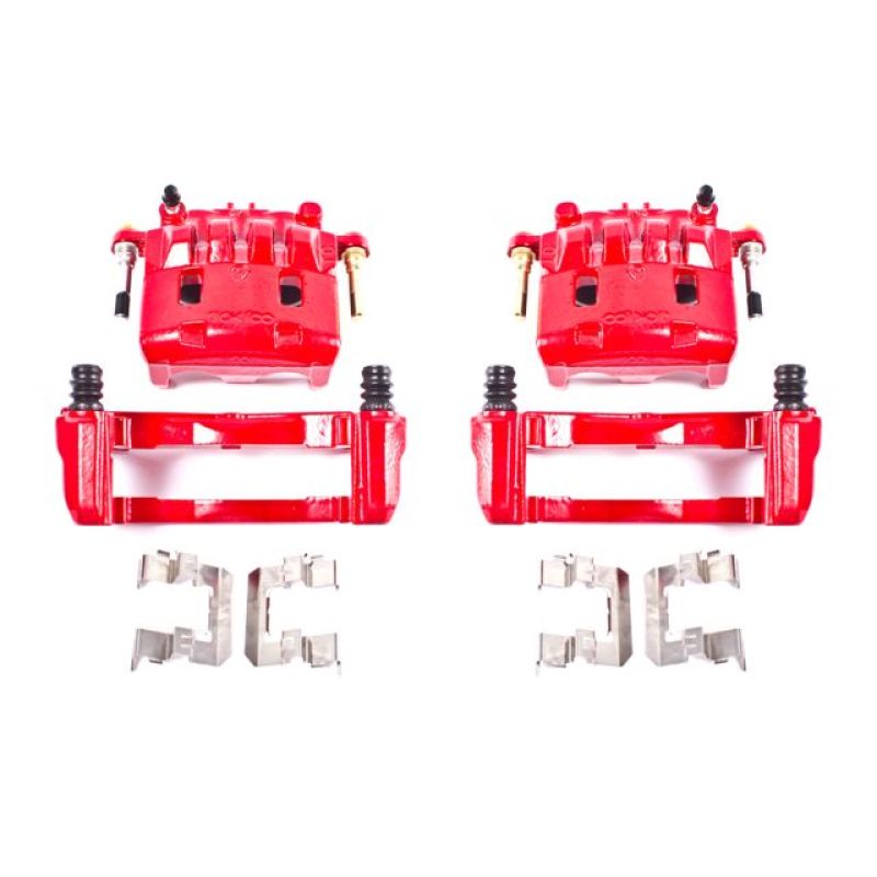 Load image into Gallery viewer, Powerstop S2682A PSB Red Calipers
