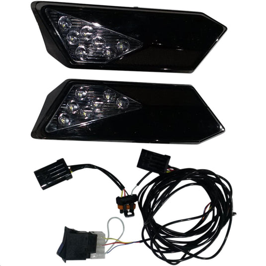 Bluhm Enterprises BL-RZRLEDTLS Smoked LED Taillight Kit With Backup Light
