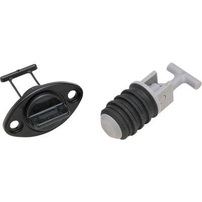 Atlantis A2265 Floating Drain Plug - Black