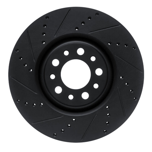 R1 Concepts 633-16012L RNC Brake Rotor - Drill & Slot