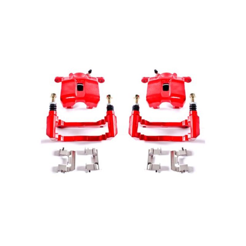 Load image into Gallery viewer, Powerstop S2584 PSB Red Calipers
