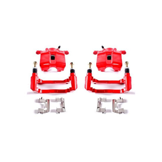 Powerstop S2584 PSB Red Calipers