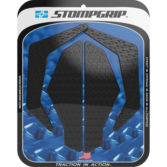 Stompgrip 55-14-0187B Icon Profile Traction Tank Grip - Street - Black