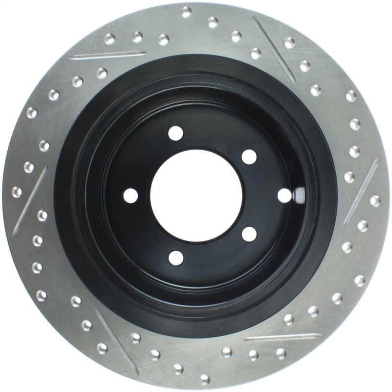 Load image into Gallery viewer, Stoptech 127.63069R ST Slot &amp; Drill Brake Rotors
