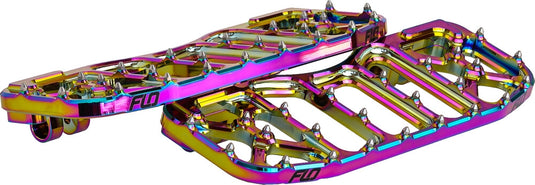 Flo Motorsports FPEG-800V5JET V5 Moto Floorboard - Jet Fuel