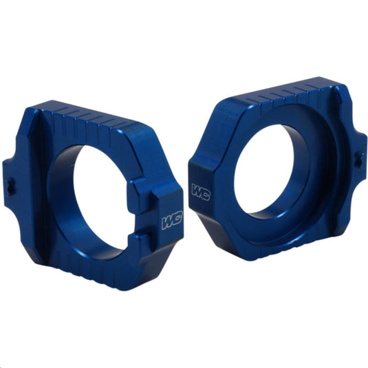 Works Connection 17-250 Elite Axle Blocks Kit - Blue