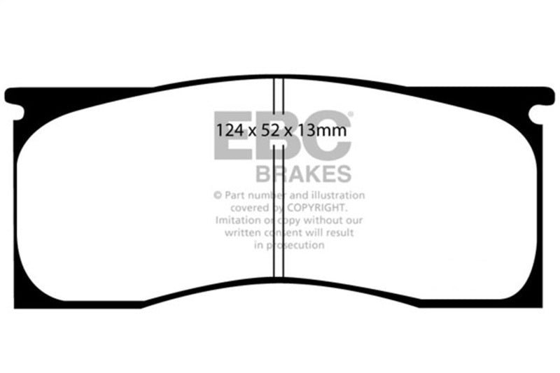 Load image into Gallery viewer, Ebc DP41157R EBC Yellowstuff Brake Pad Sets
