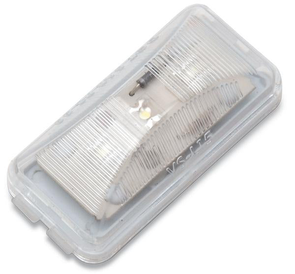 Bluhm Enterprises BL-TRLEDQW Rectangle 3 LED Trailer Light - White