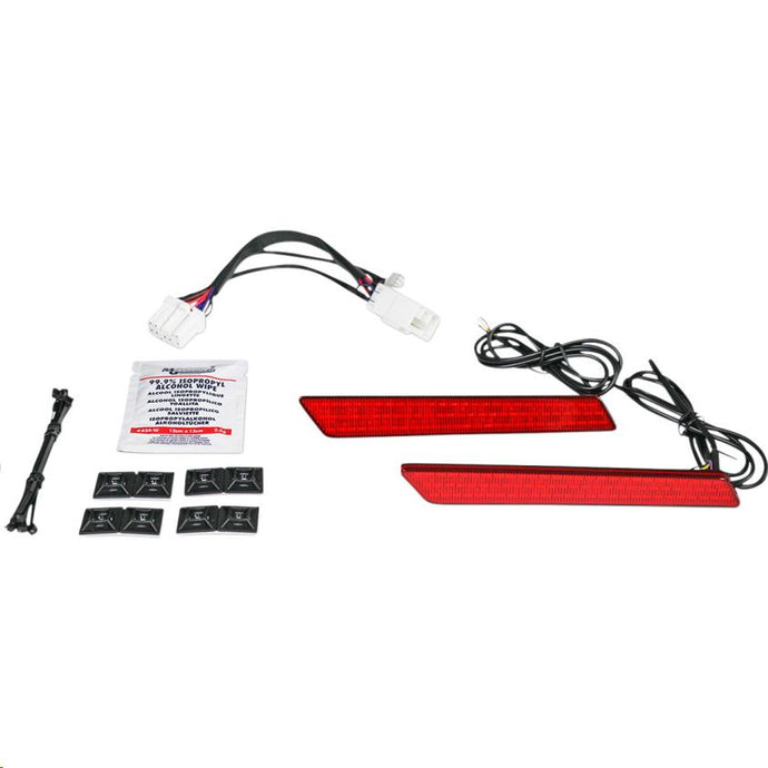 Custom Dynamics CD-LATCH-HD-R Saddlebag Latch Lights - Red Lens