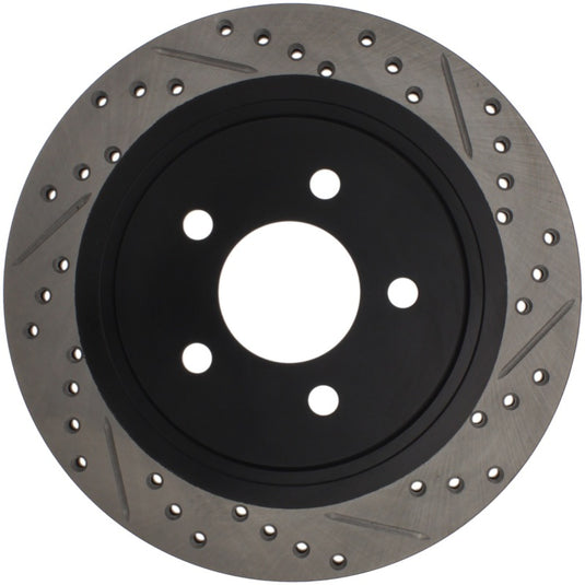 Stoptech 127.61087L ST Slot & Drill Brake Rotors