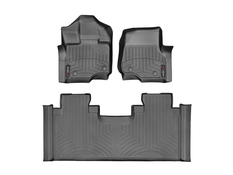 Load image into Gallery viewer, Weathertech 446971V-446975 WT FloorLiner - Front - Blk
