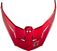 G-Max Gmax Md-74 Visor W/Screws - Striker Black/Gray/Red Metallic - OSFM