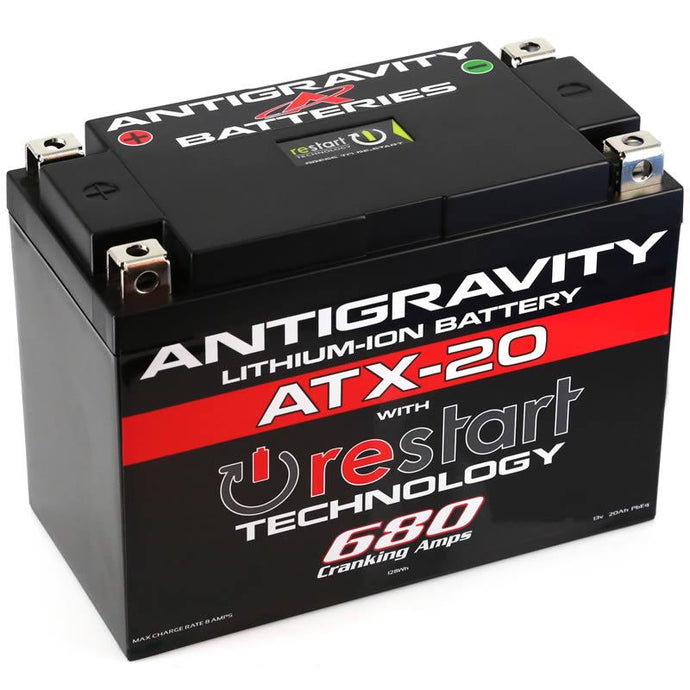 Antigravity Batteries AG-ATX20-RS RE-START Lithium-Ion Battery - YTX20 Case Style