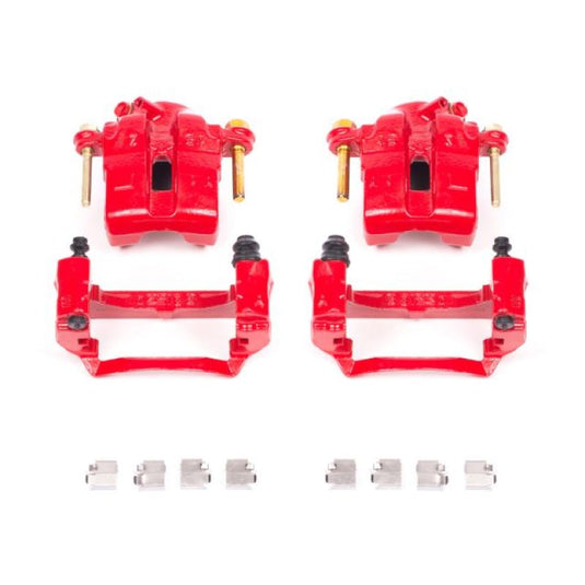 Powerstop S1704 PSB Red Calipers