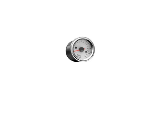 Highway Hawk HH-67-405 Tachometer Complete with ABS Housing - White Face, 7-Color LED, Clear Glass