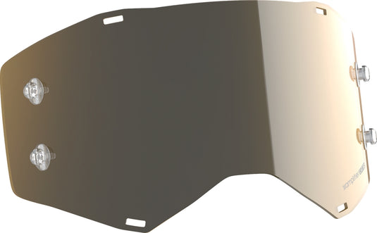Scott Usa Works Lens for Prospect/Fury Goggles - Amplifier Gold Chrome AFC