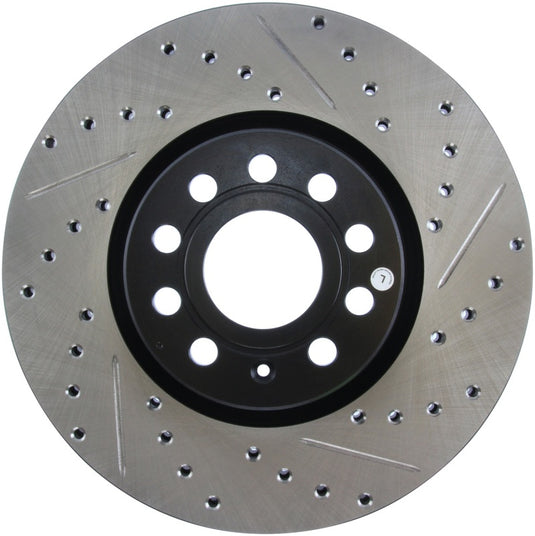 Stoptech 127.33098L ST Slot & Drill Brake Rotors