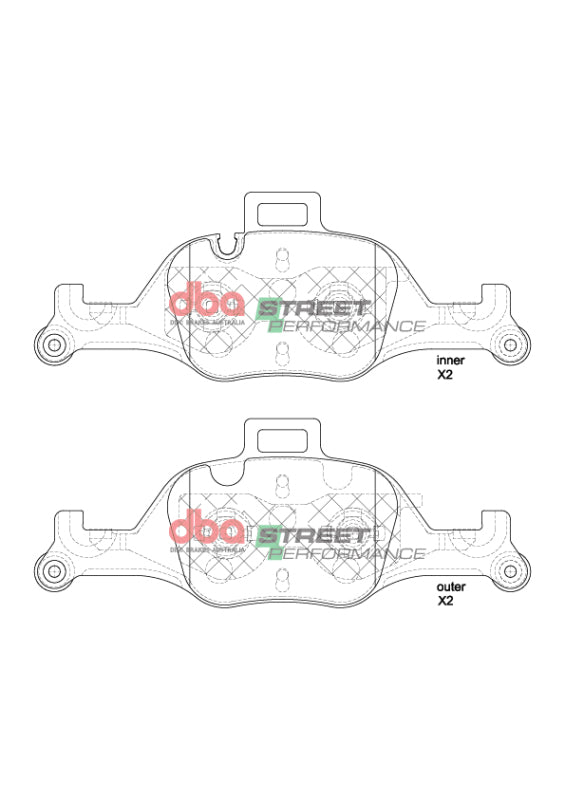 Load image into Gallery viewer, Dba DB15219SP DBA SP Performance Brake Pads
