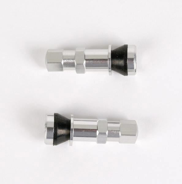 Drag Specialties 0360-0010 Bolt-In Valve Stems - Anodized; for .23in. holes