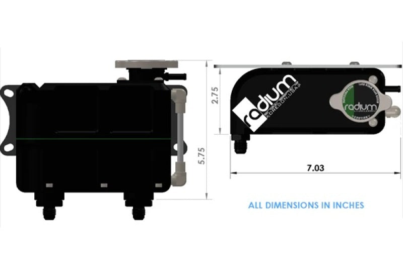 Load image into Gallery viewer, Radium Engineering 20-0270-00 RAD Coolant Tank Kits
