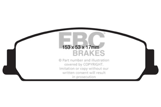 Ebc DP31833C EBC Redstuff Brake Pad Sets